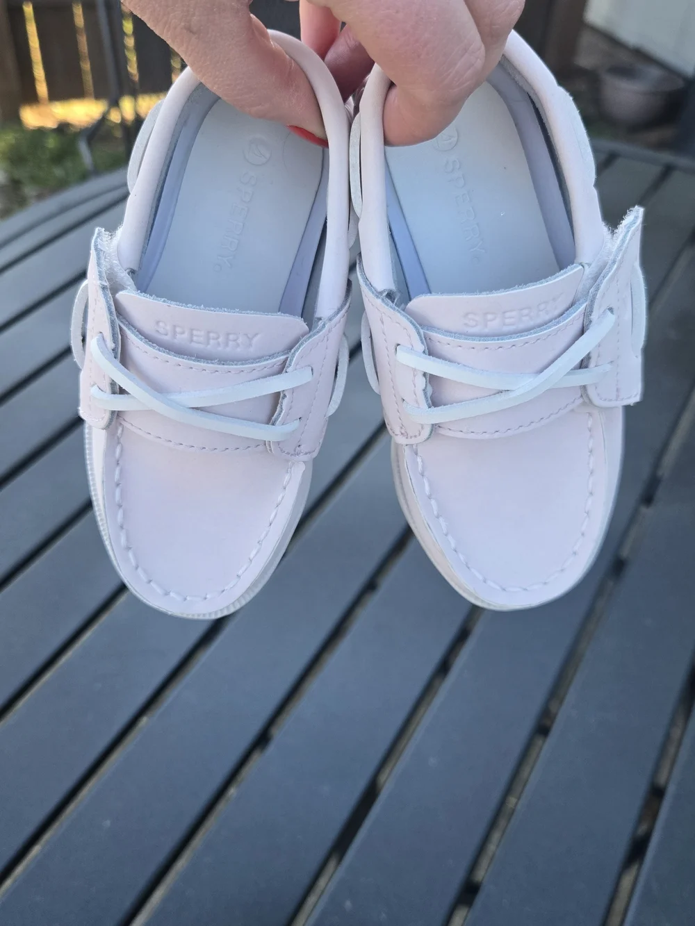 Sperry Little Kid Pink Top Sider Boat Shoes